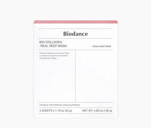 Biodance Bio Collagen Real Deep Mask - 4 Pack x 34g