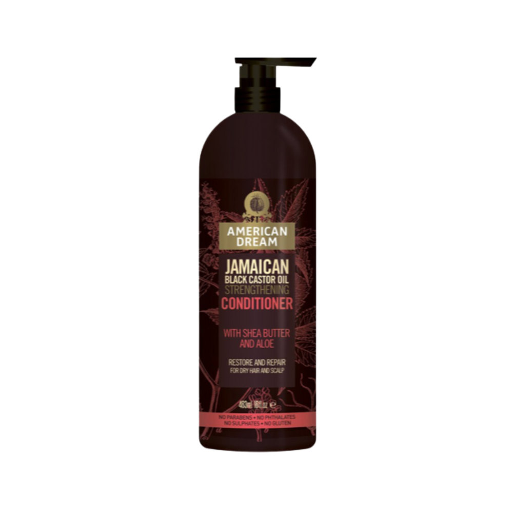American Dream Jamaican Black Castor Oil Strengthening Conditioner With Shea Butter & Aloe - 463ml