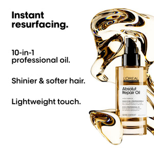 L'Oréal Professionnel Absolut Repair 10-In-1 Leave In Professional Oil - 90ml