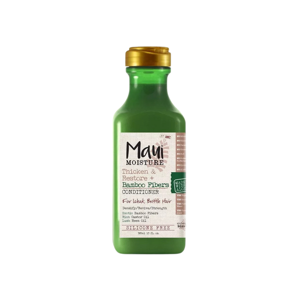 Maui Bamboo Thicken & Restore + Bamboo Fibers Conditioner - 385ml