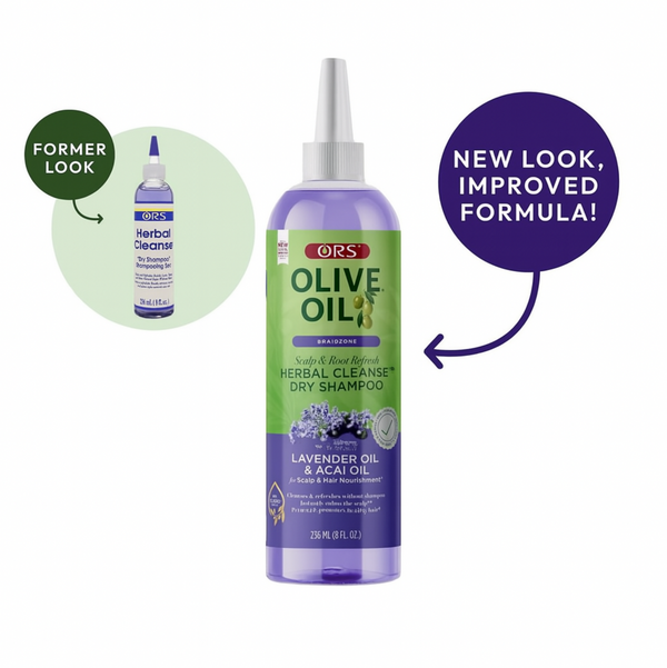 ORS Olive Oil Herbal Cleanse Dry Shampoo With Lavender & Acai Oil - 236ml