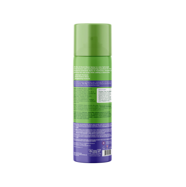 ORS Olive Oil Braid Sheen Spray  Infused With Lavender Oil, Acai Oil & Biotin - 421ml
