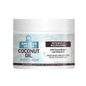 American Dream Coconut Oil Body Cream With Cocoa Butter & Vitamin E - 500ml
