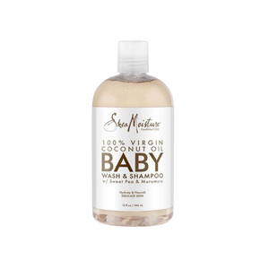 Shea Moisture Baby 100% Virgin Coconut Oil Wash & Shampoo - 384ml