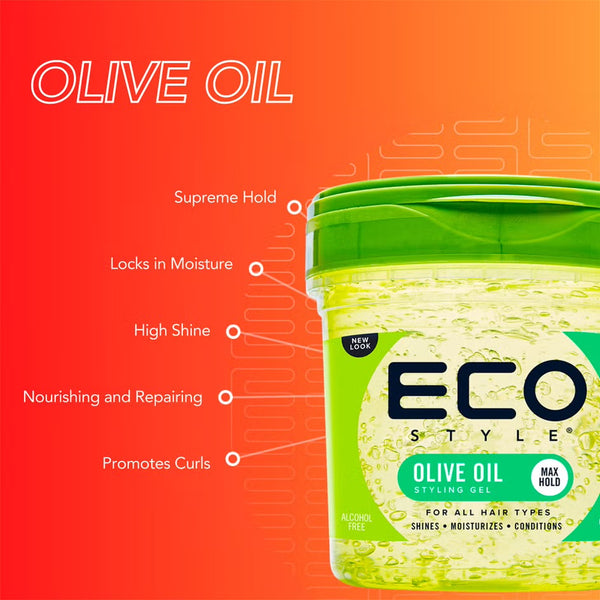 Eco Style Olive Oil Styling Gel - 236ml