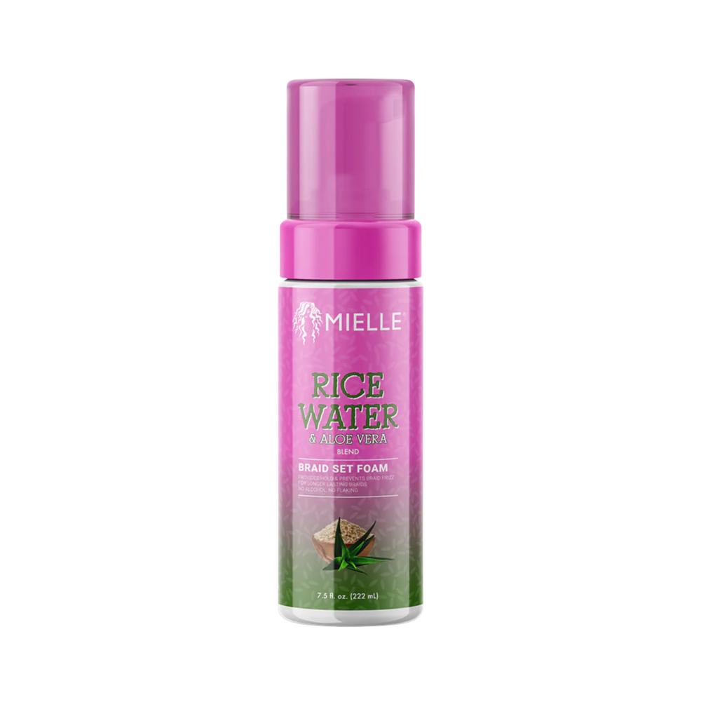 Mielle Rice Water & Aloe Vera Braid Set Foam - 7.5oz