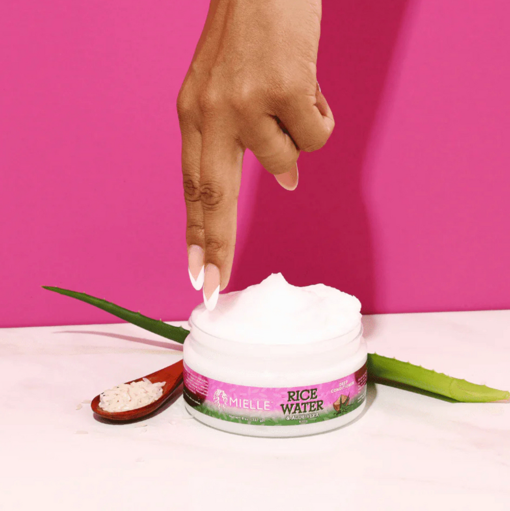Mielle Rice Water & Aloe Vera Deep Conditioner - 8oz
