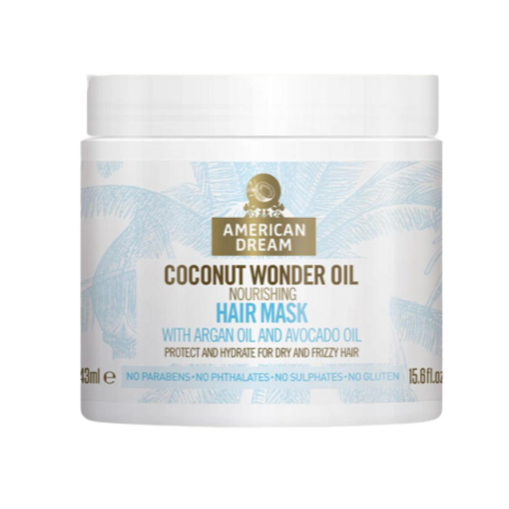 American Dream Coconut Wonder Oil Nourishing Hair Mask With Argan & Avocado Oil - 443ml