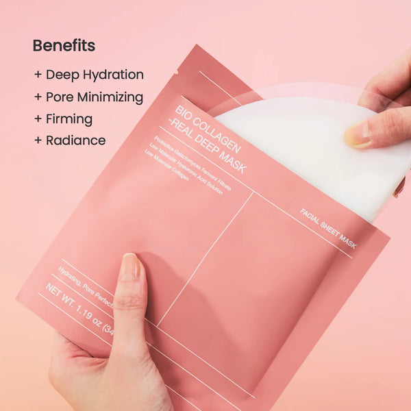 Biodance Bio Collagen Real Deep Mask - 4 Pack x 34g