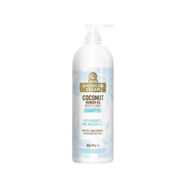 American Dream Coconut Wonder Oil Nourishing Shampoo With Argan & Avocado Oil - 463ml