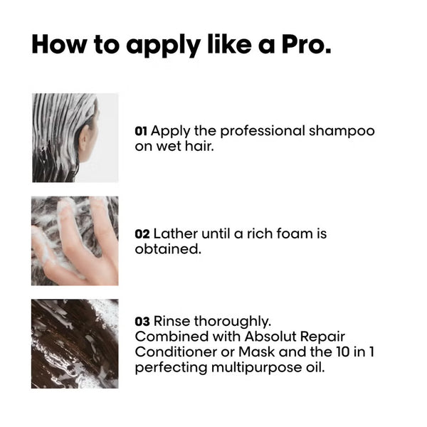 L'Oréal Professionnel Absolut Repair Shampoo - Various