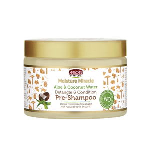 African Pride Moisture Miracle Aloe & Coconut Water Pre-Shampoo - 12oz