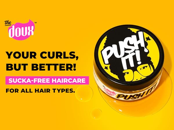 The Doux PUSH IT Braid & Edge Gel - 237ml