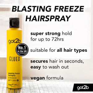 Schwarzkopf Got2b Glued Blasting Freeze Spray - 300ml