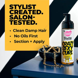 The Doux Crazy Sexy Curl Honey Setting Foam - 207ml