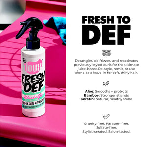 The Doux FRESH TO DEF Leave-In Curl Refresher - 236ml