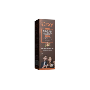 Dexe Argan Speedy Hair Colour Shampoo In Dark Brown - 420ml