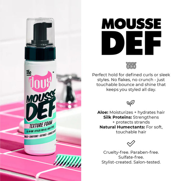 The Doux Mousse Def Texture Foam - 207ml