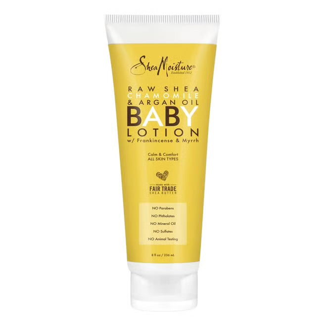 Shea Moisture Baby Lotion Raw Shea Chamomile & Argan Oil For Calm & Comfort - 237ml