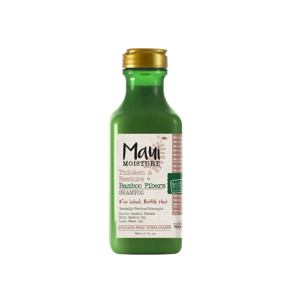 Maui Moisture Thicken & Restore + Bamboo Fibers Shampoo - 385ml