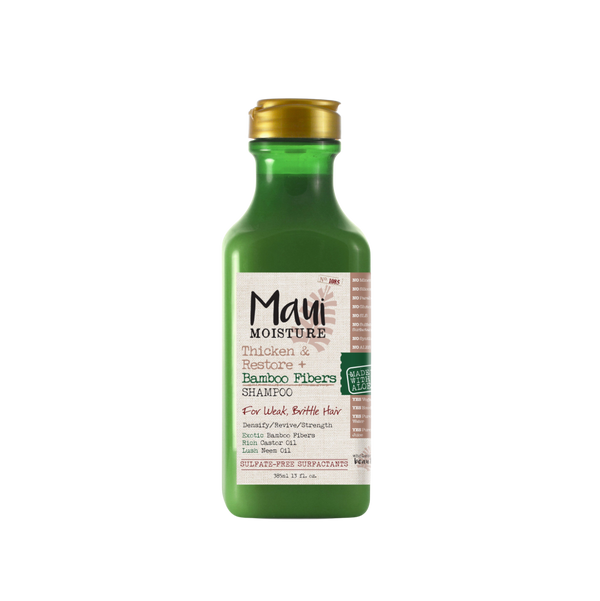 Maui Moisture Thicken & Restore + Bamboo Fibers Shampoo - 385ml