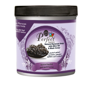Perfect Natural Moroccan Soap With Olive Oil & Black Caviar - 35oz