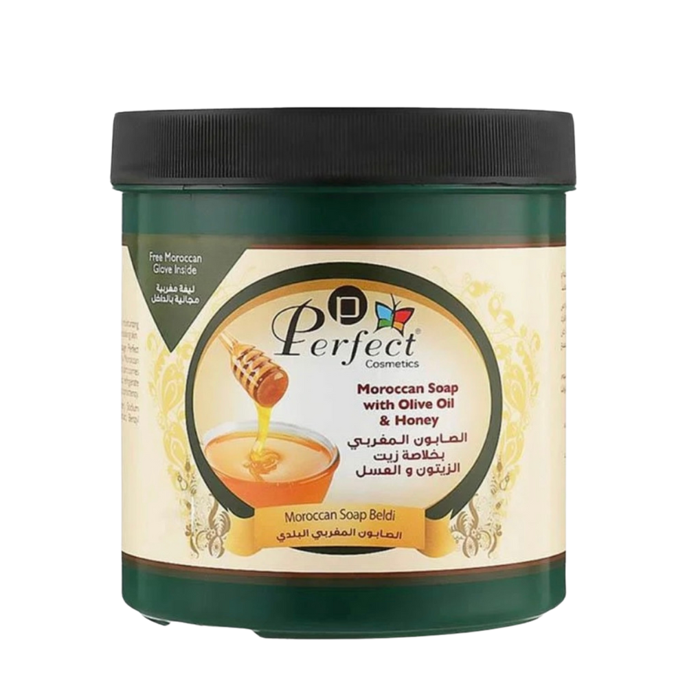 Perfect Natural Moroccan Soap With Olive Oil & Honey - 35oz