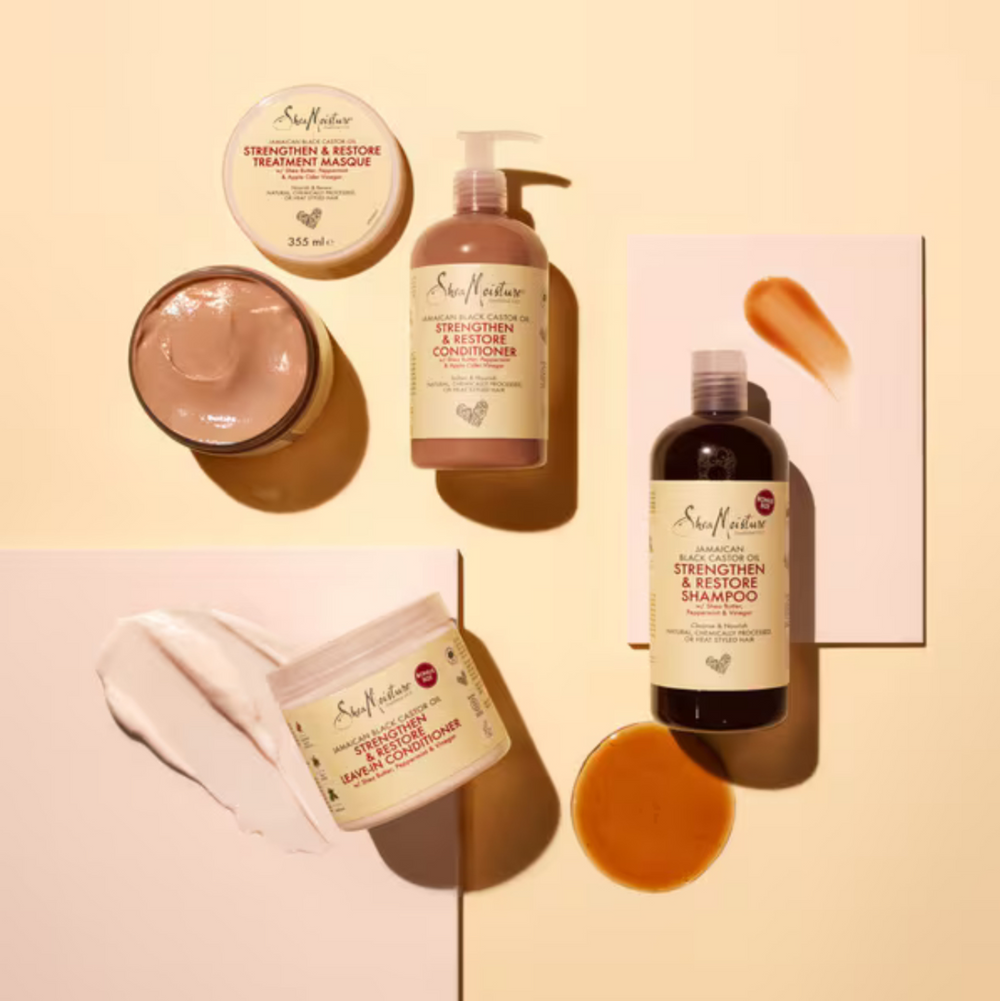 Shea Moisture Jamaican Black Castor Oil Strengthen & Restore Shampoo - 384ml