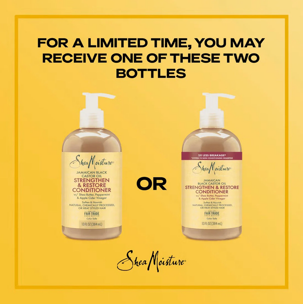 Shea Moisture Jamaican Black Castor Oil Strengthen & Restore Conditioner - 384ml